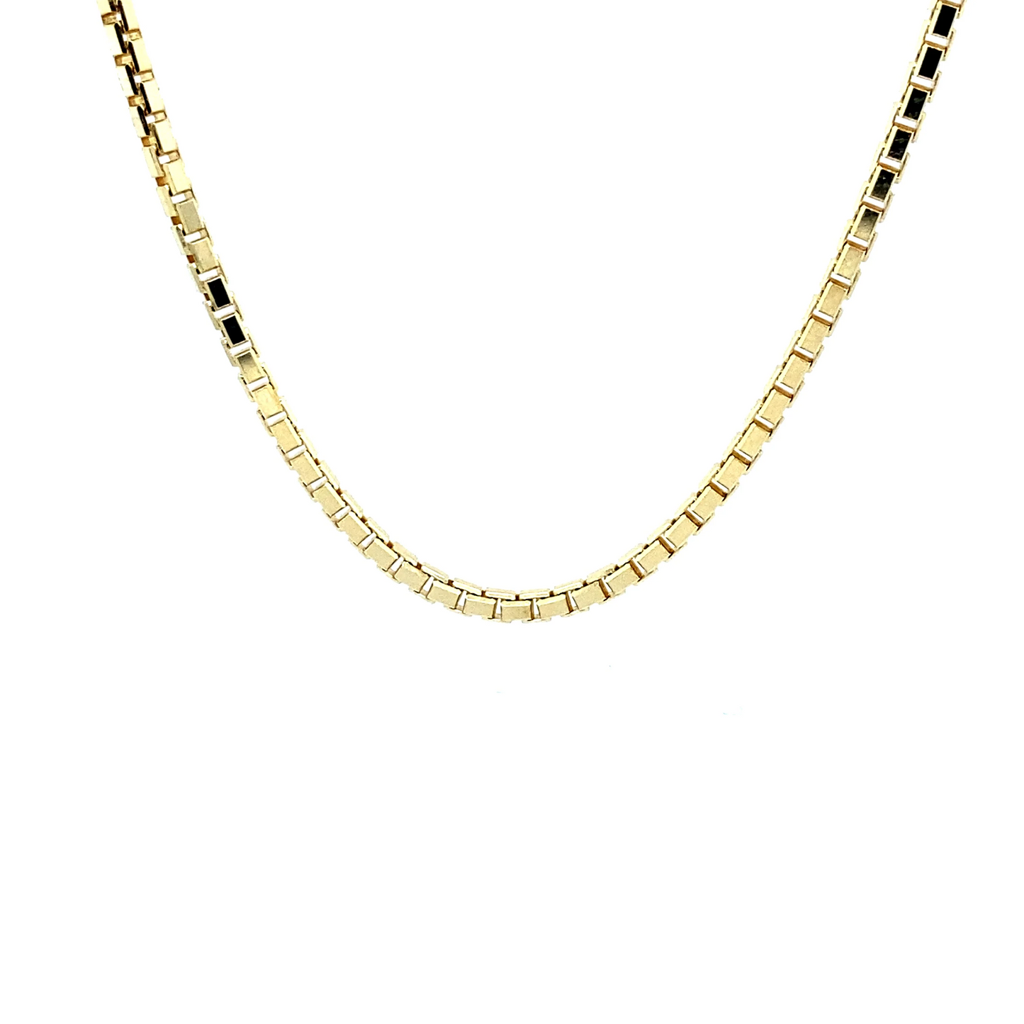 14k Box Chain 3.2mm (18''=9.0gr)