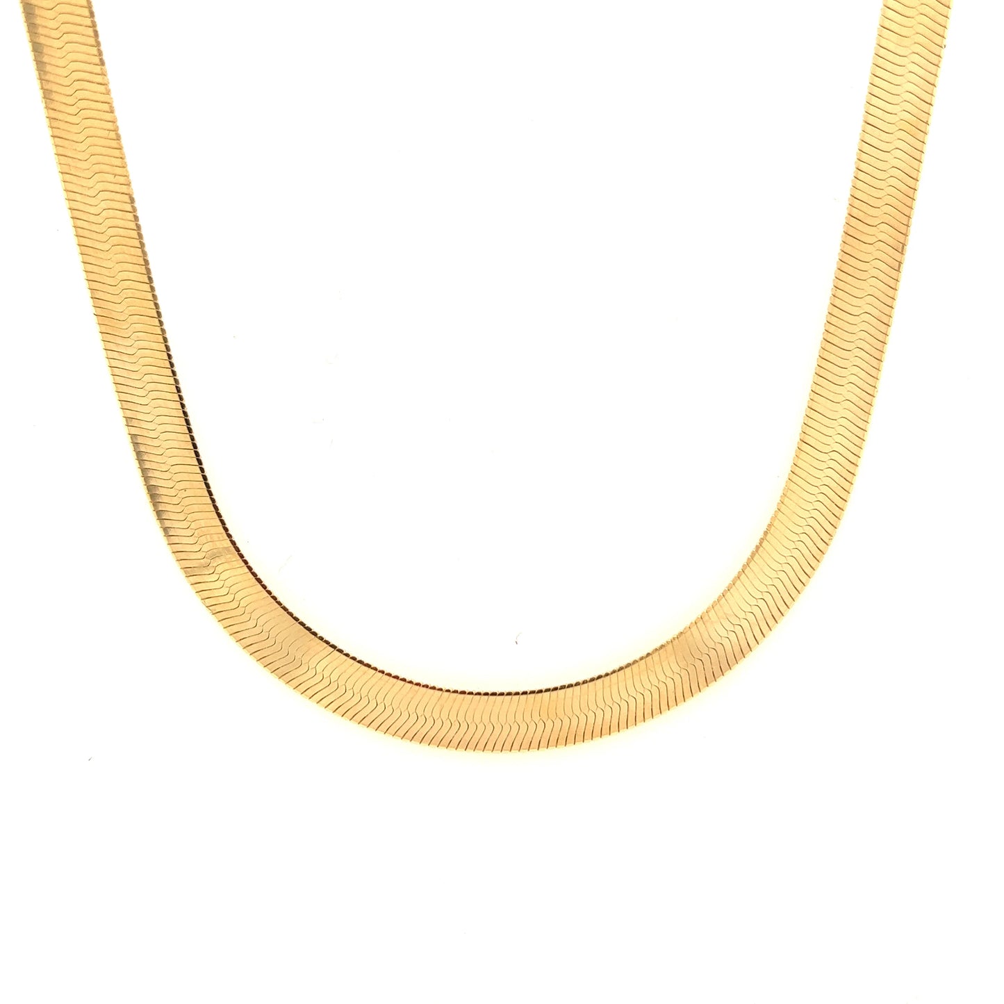 14k Herringbone Chain 5.3mm (20''=8.6gr)