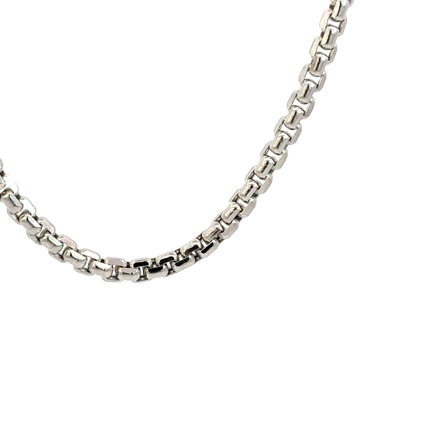 14k WG Hollow Round Box 2.8mm (20''=)