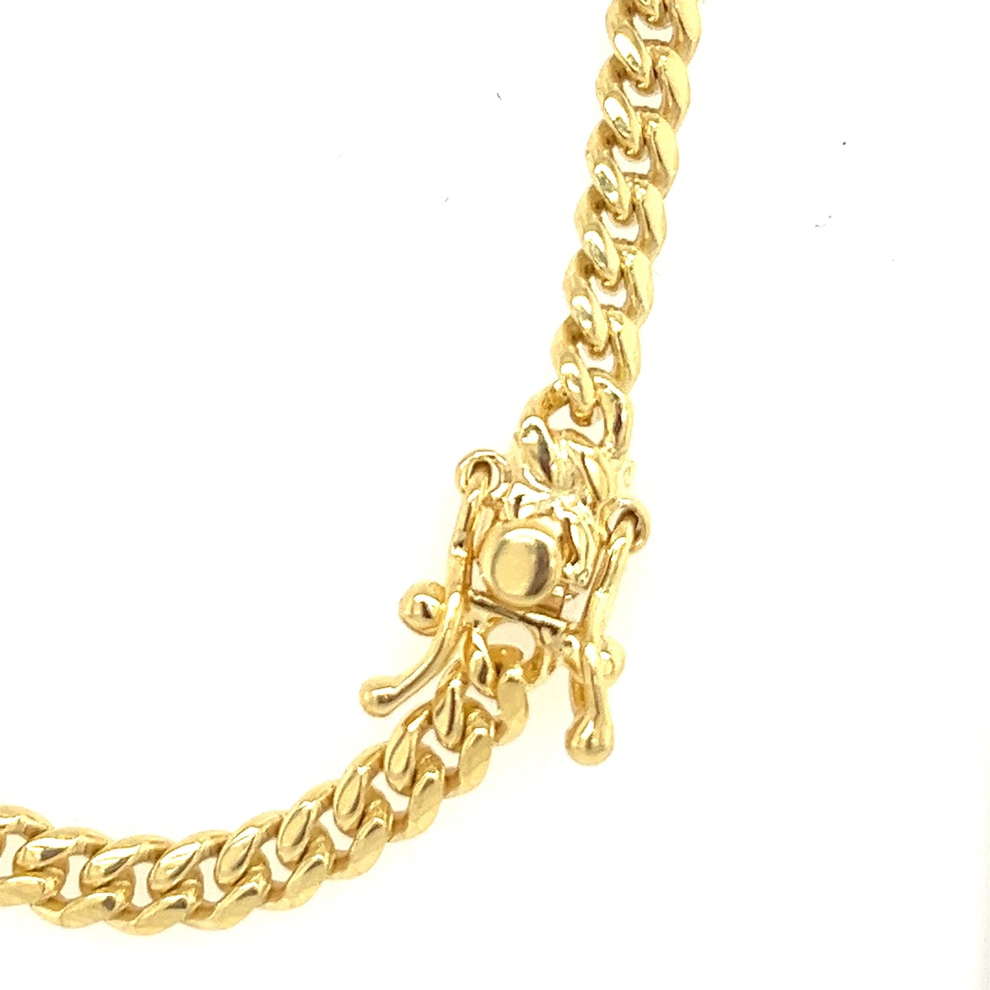 18k 4.3mm Miami Cuban (20''=33.3gr)