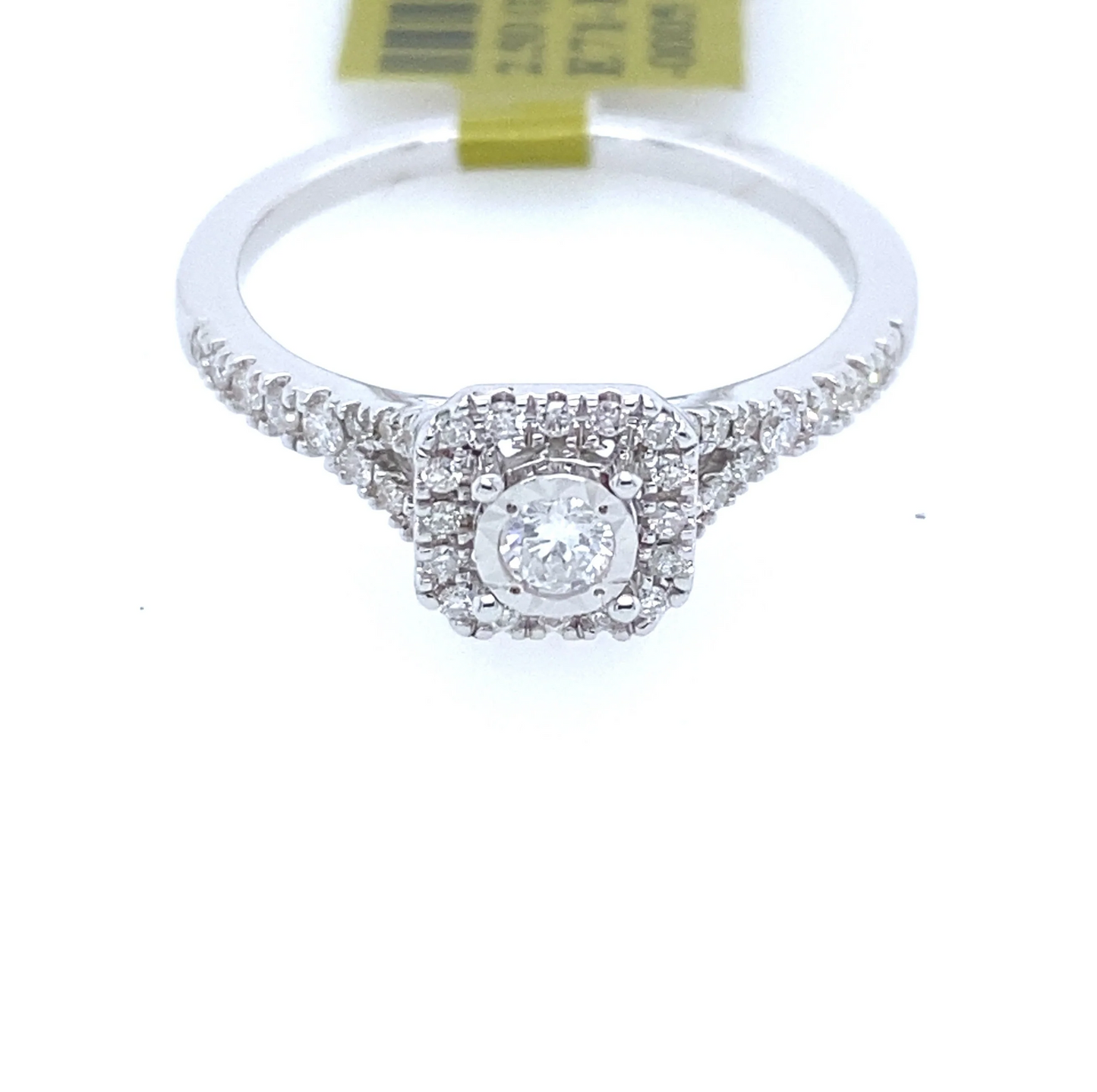 [Ring] 0.34Ct Diamond Ring 14k WG