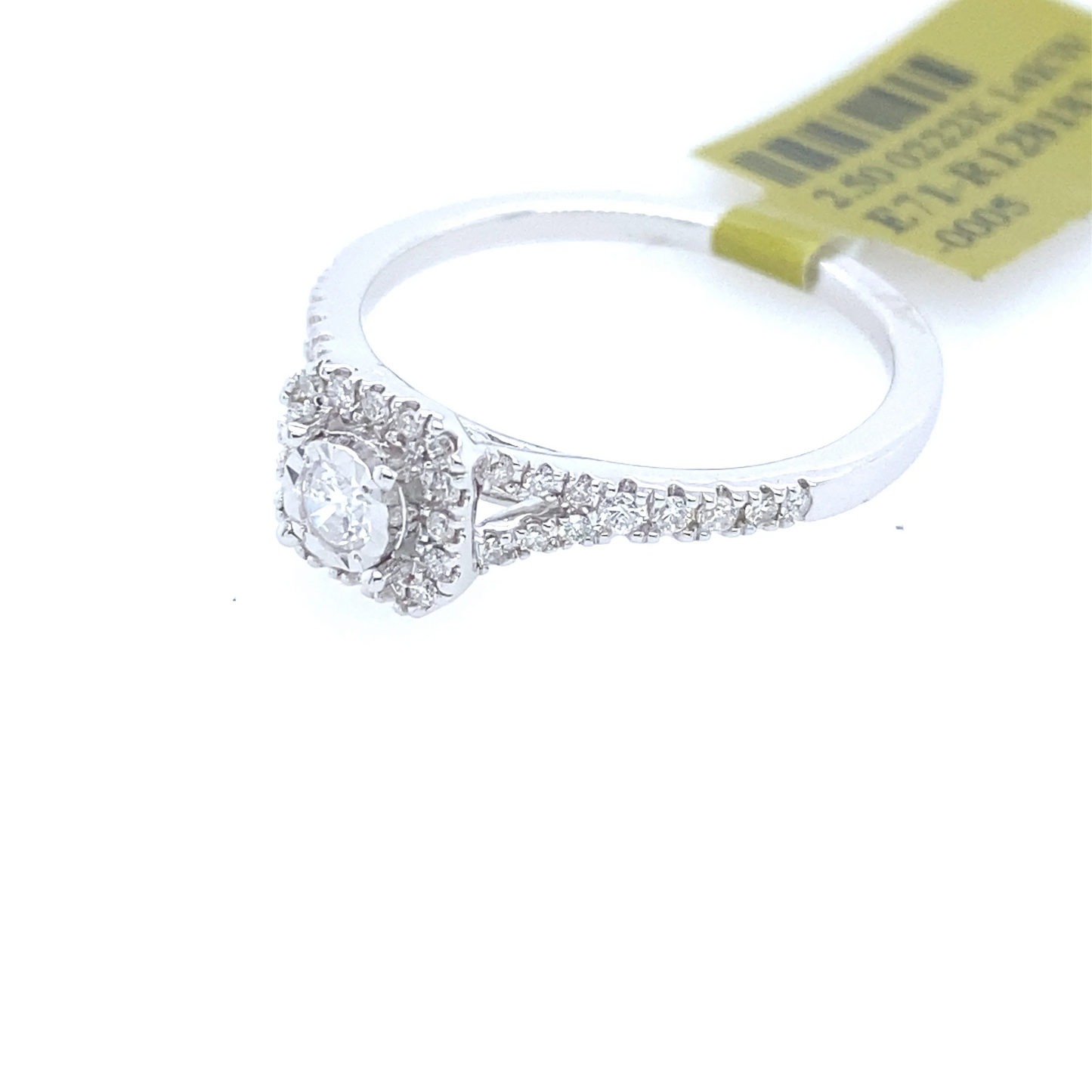 [Ring] 0.34Ct Diamond Ring 14k WG