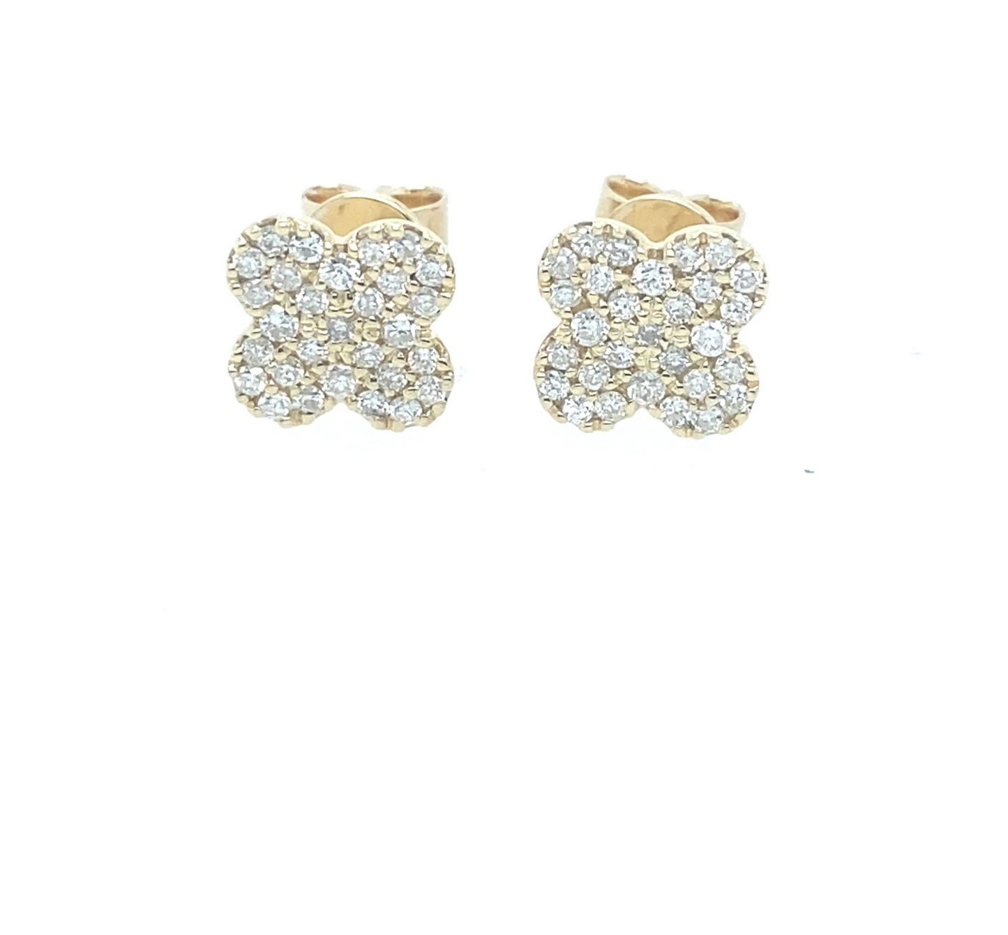 0.36Ct Diamond Stud Earrings 14k YG
