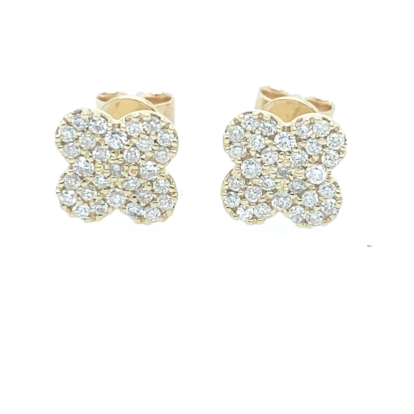 0.36Ct Diamond Stud Earrings 14k YG