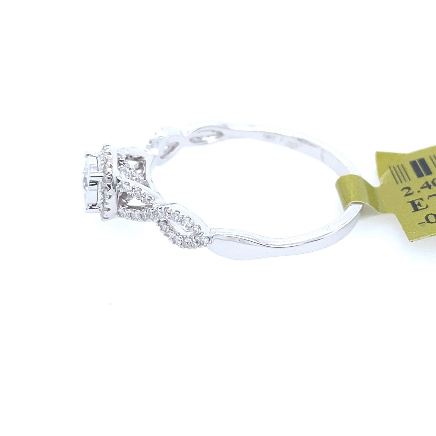 [Ring] 0.38Ct Diamond Ring 14k WG