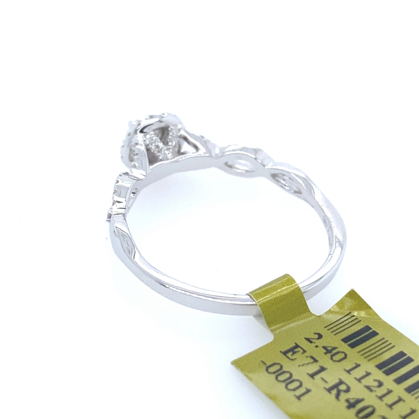 [Ring] 0.38Ct Diamond Ring 14k WG