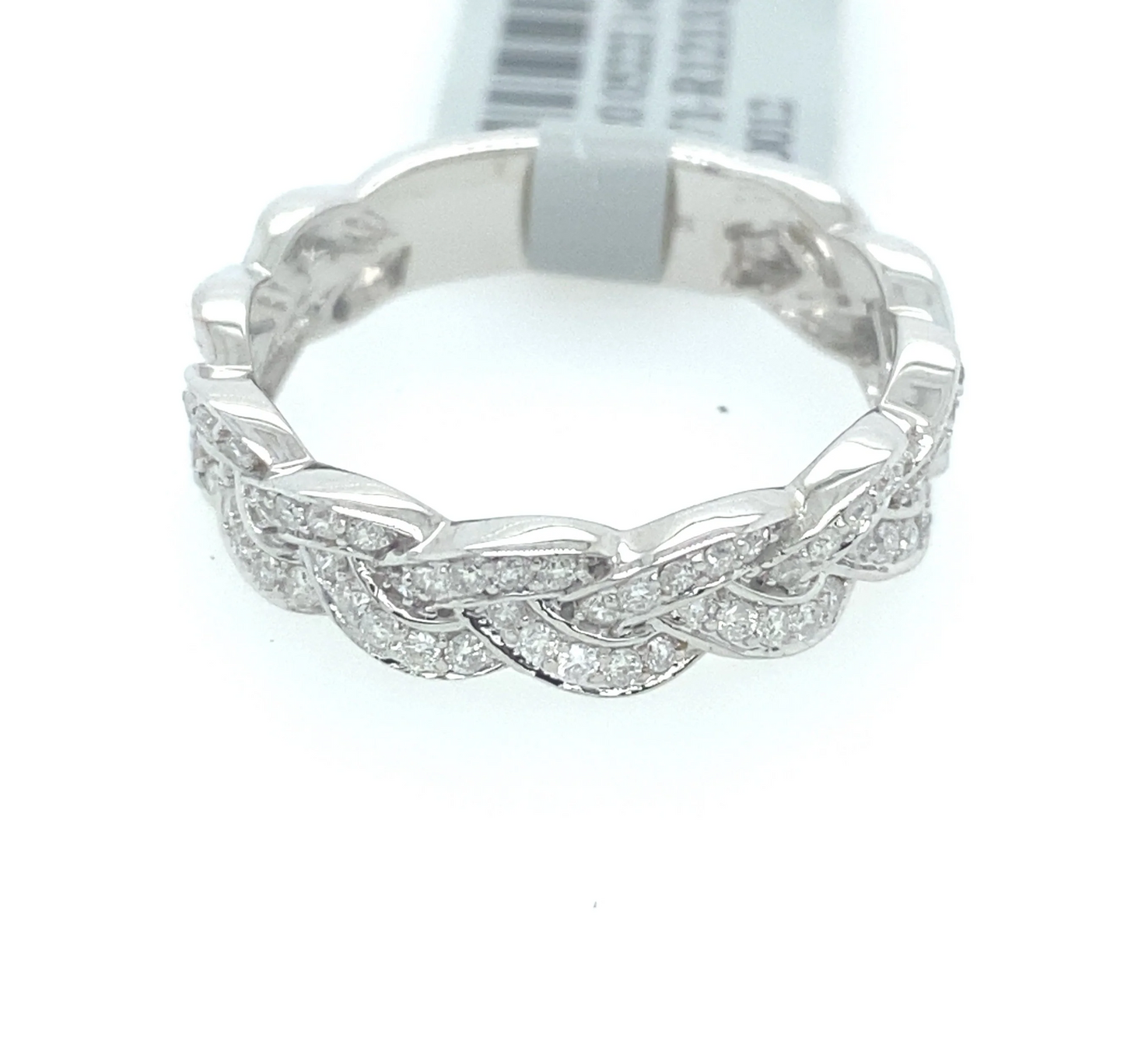 [Ring] 0.40Ct Diamond Band 14k WG