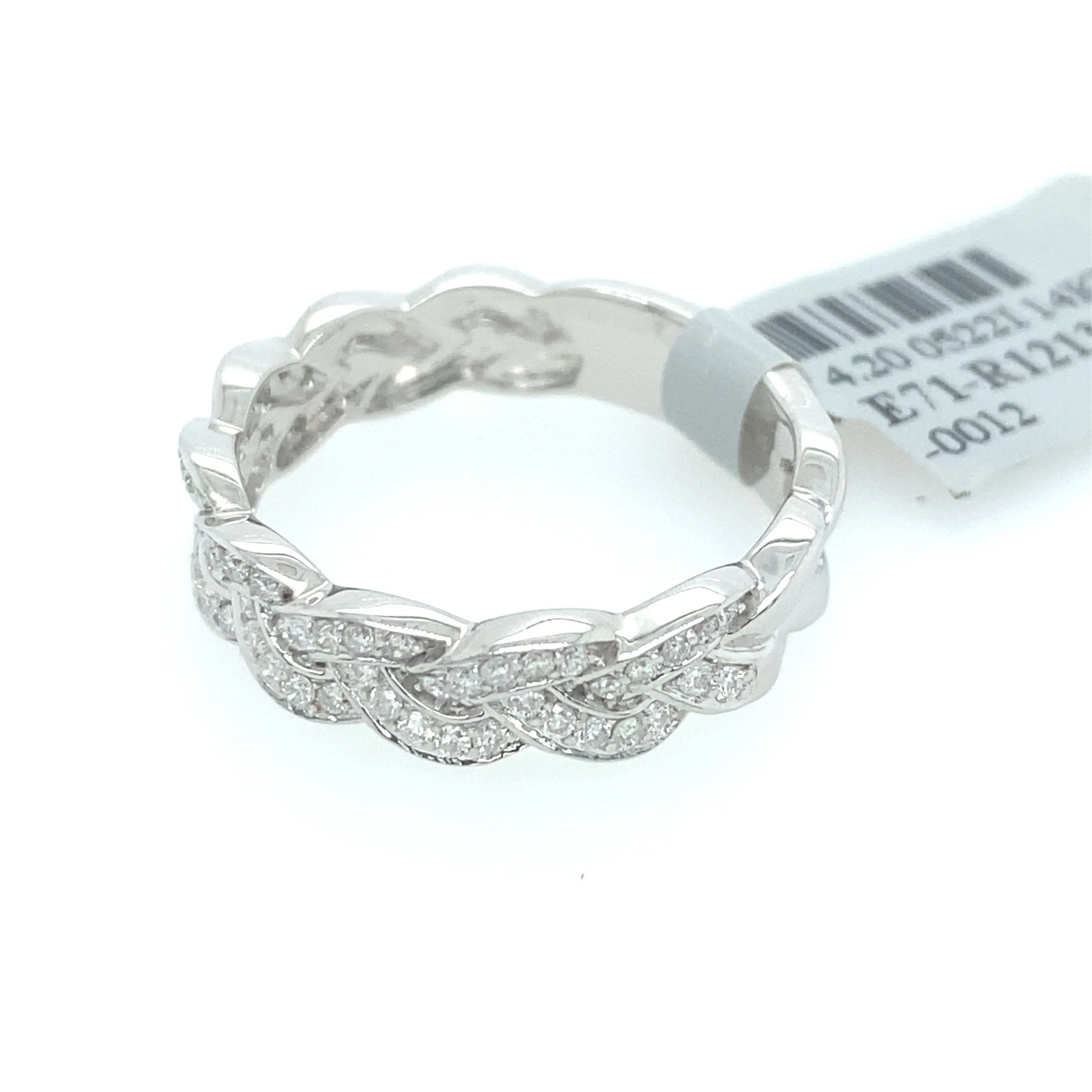 [Ring] 0.40Ct Diamond Band 14k WG