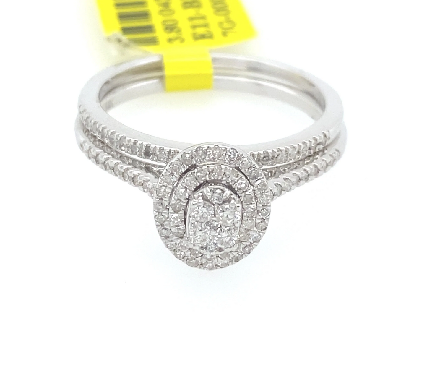 [Ring] 0.40Ct Diamond Bridal Set Ring 14k WG