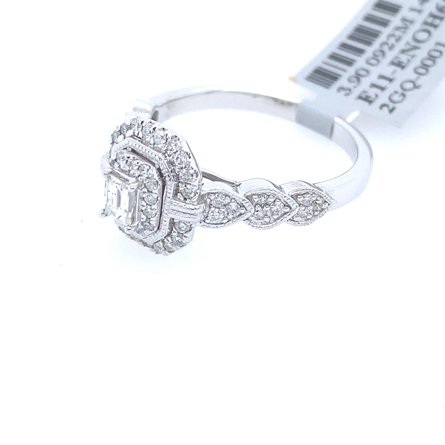 [Ring] 0.54Ct Diamond Ring 14k WG