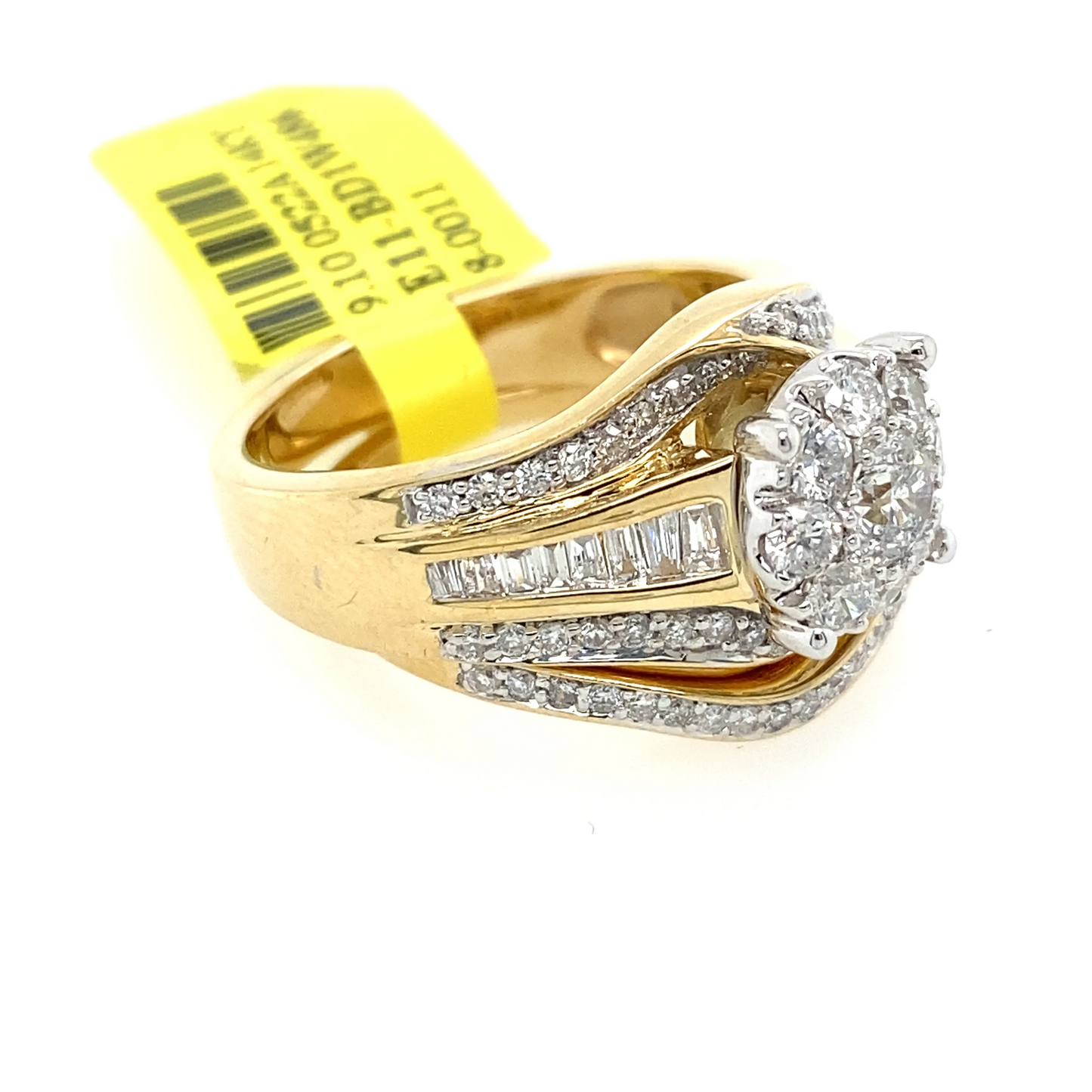 [Ring] 1.50Ct Diamond Bridal Set Ring 14k YG
