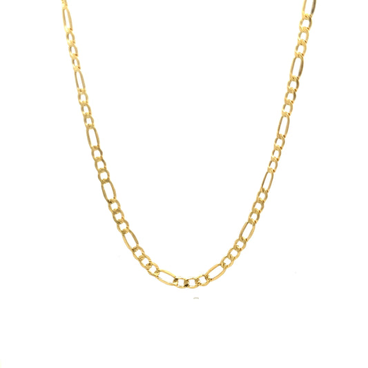 10k 3.4mm Hollow Figaro (20''=3.33gr)