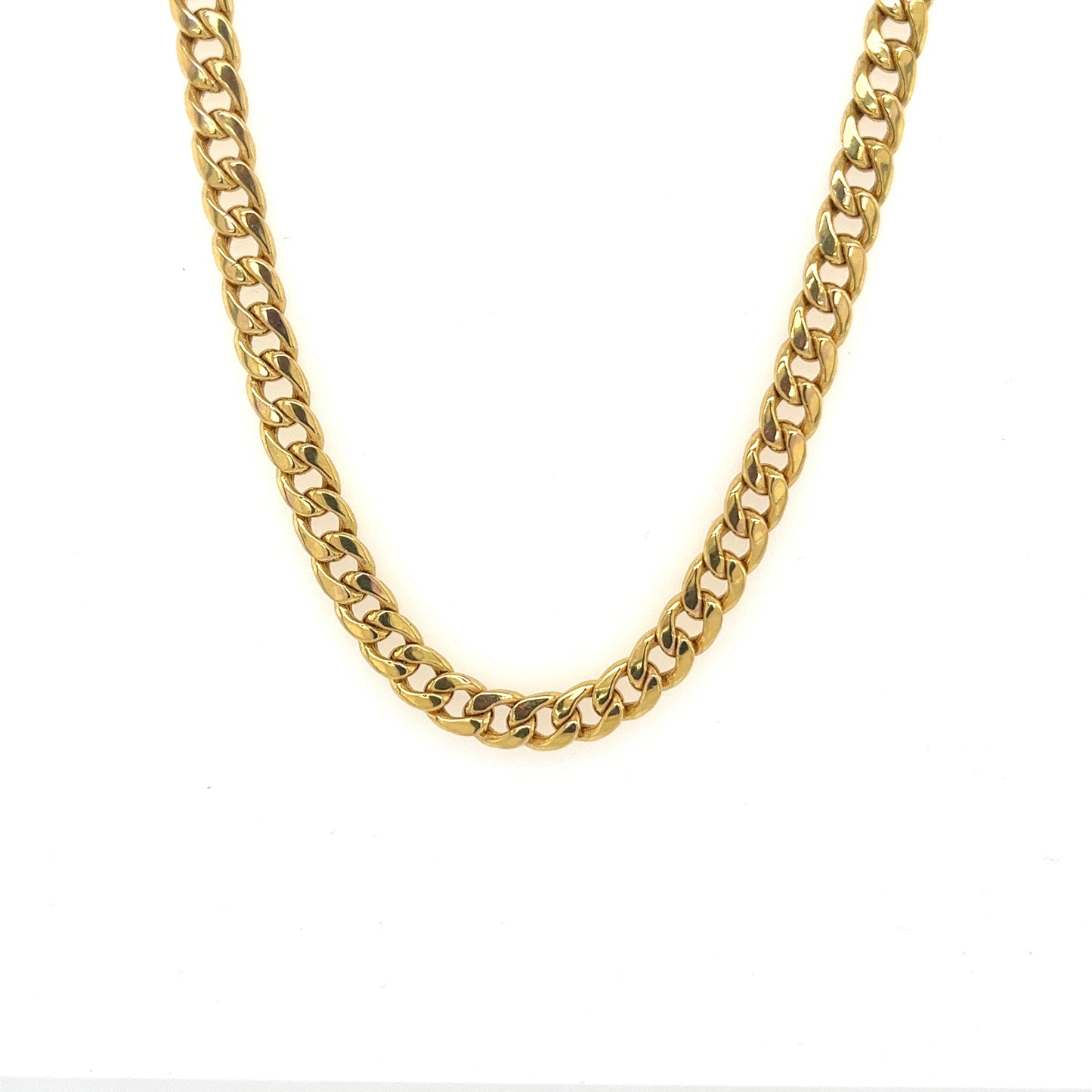 10k 4.6mm Hollow Miami Cuban (20''=9.5gr)