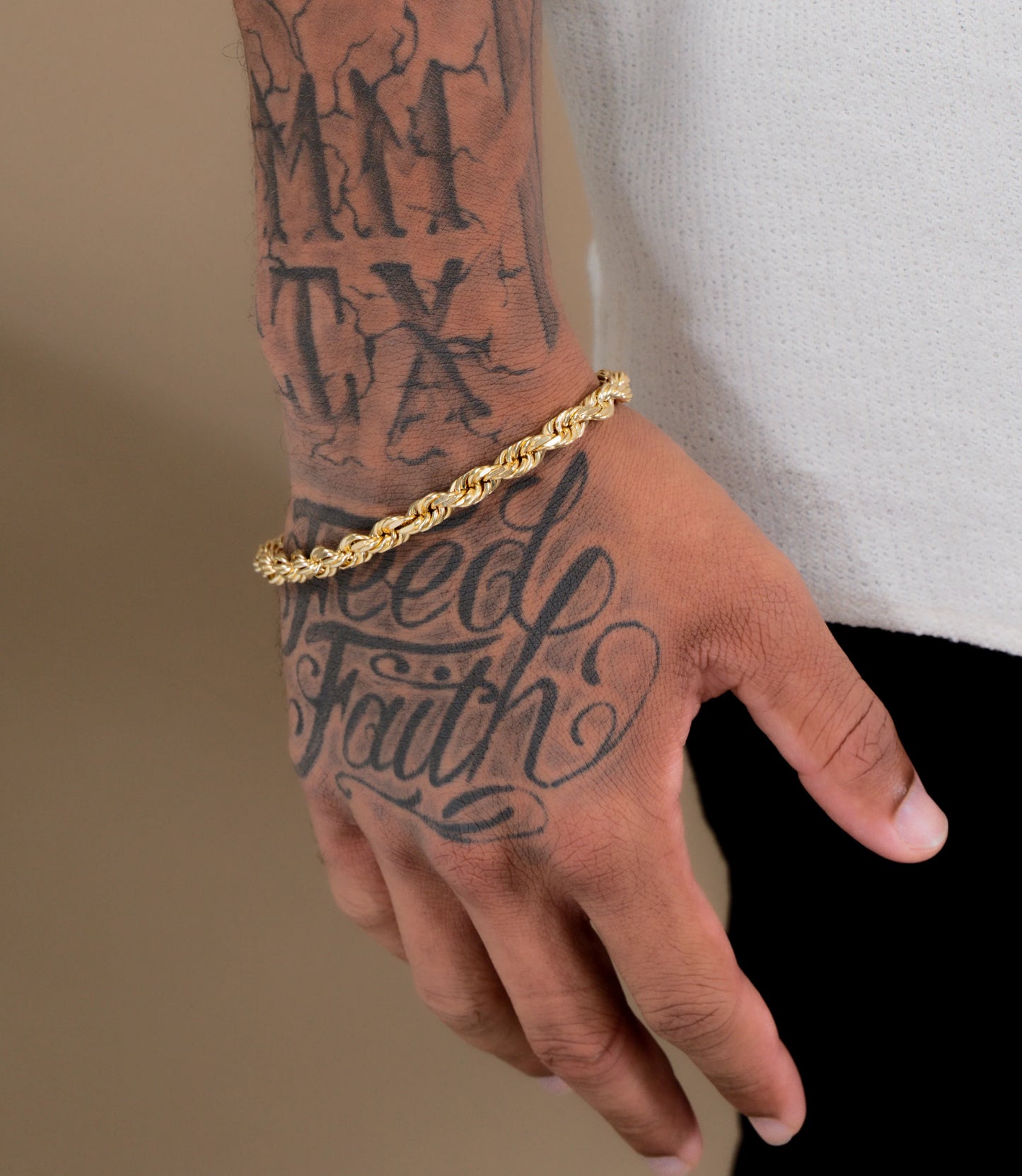 10k 4mm Rope DC (20''=25.56gr)