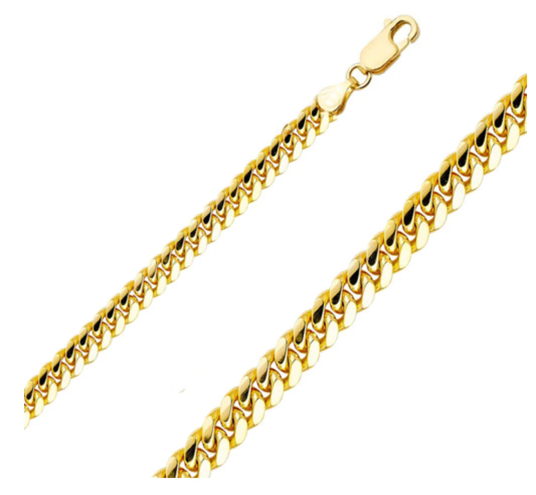 10k 7mm Miami Cuban (20''=)