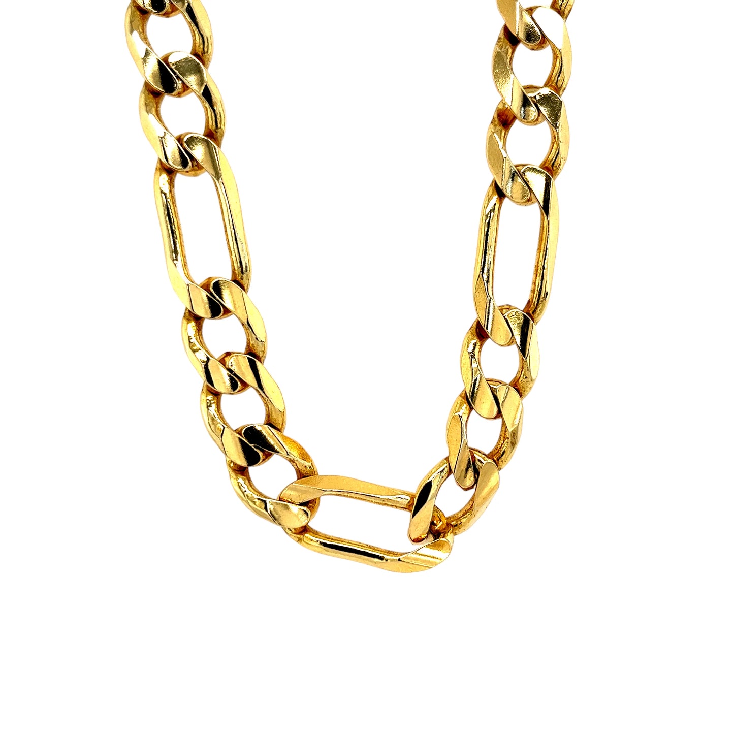 10k 9mm Figaro Concave (20''=45.6gr)