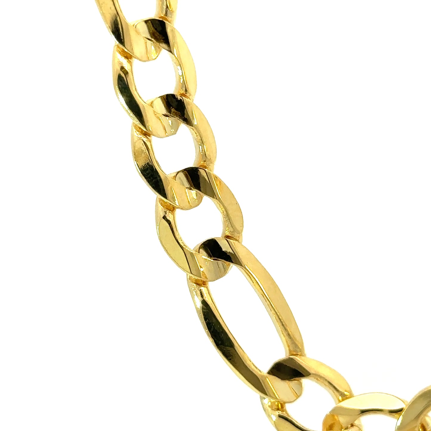 14k 11.2mm Solid Figaro Concave (20''=77.78gr)