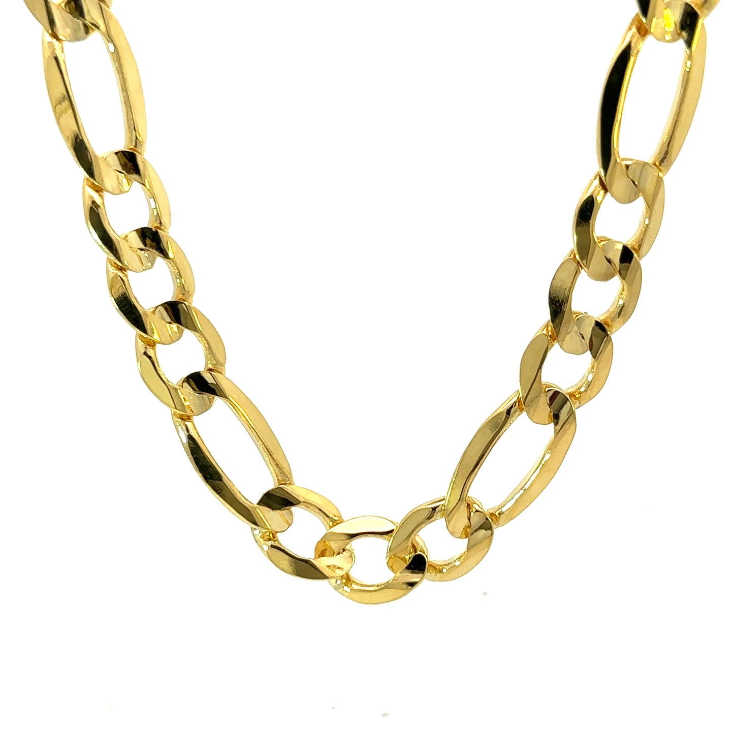 14k 11.2mm Solid Figaro Concave (20''=77.78gr)