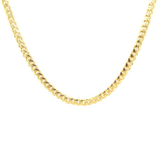 14k 3.5mm Miami Cuban (20''=)