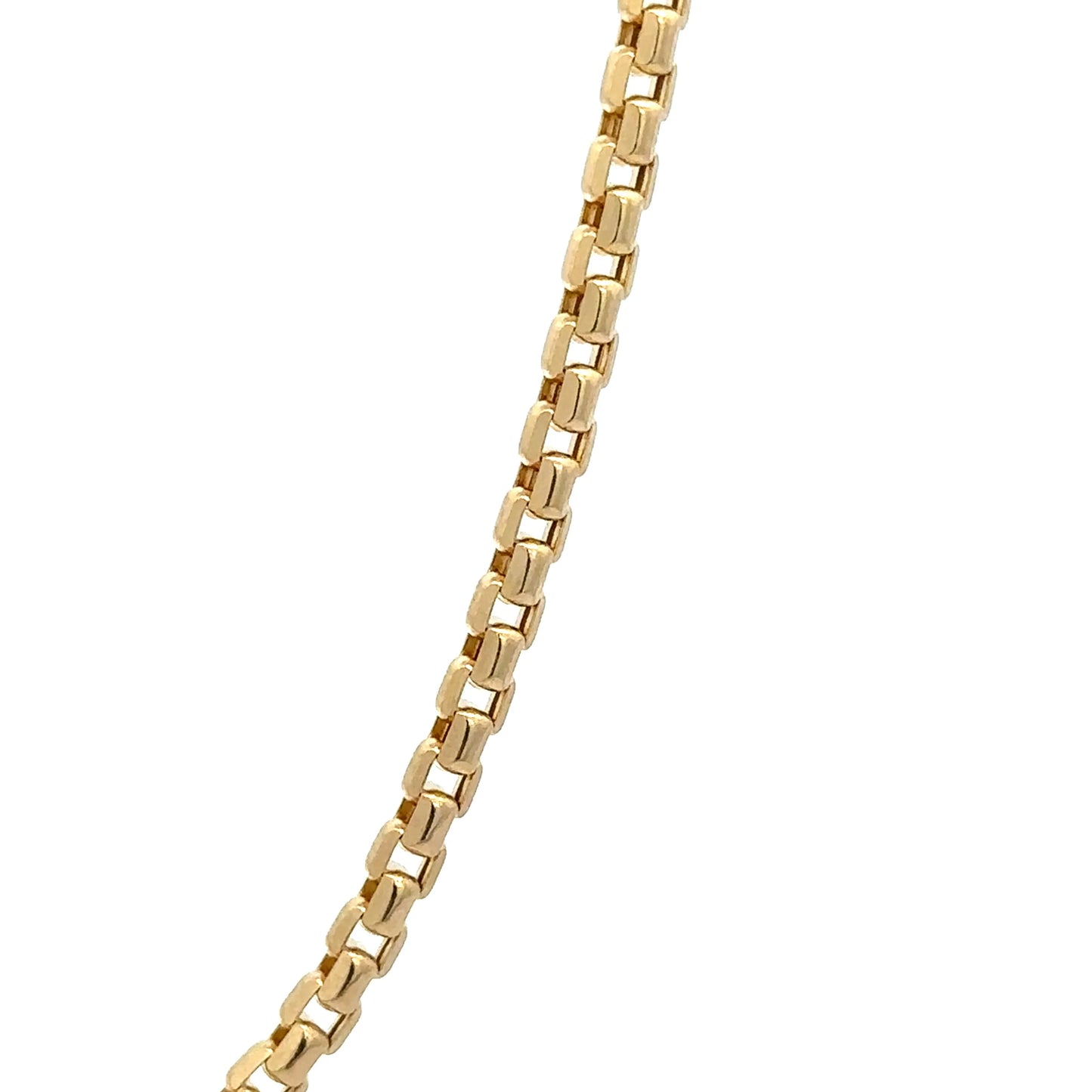 14k 3.7mm Hollow Round Box (20''=12.9gr)