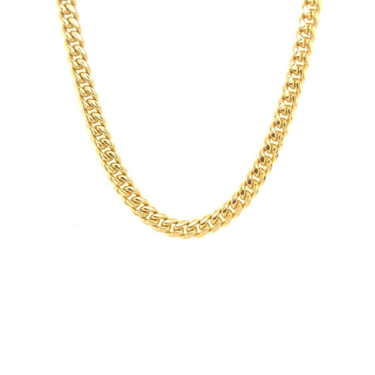 14k 4.3mm Miami Cuban (20''=)