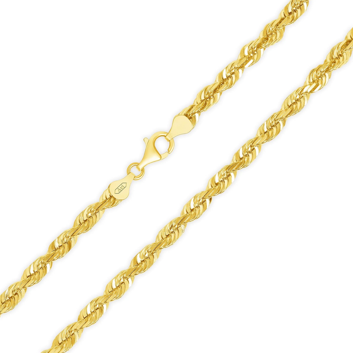 14k 5mm Rope DC (20''=36.33gr)