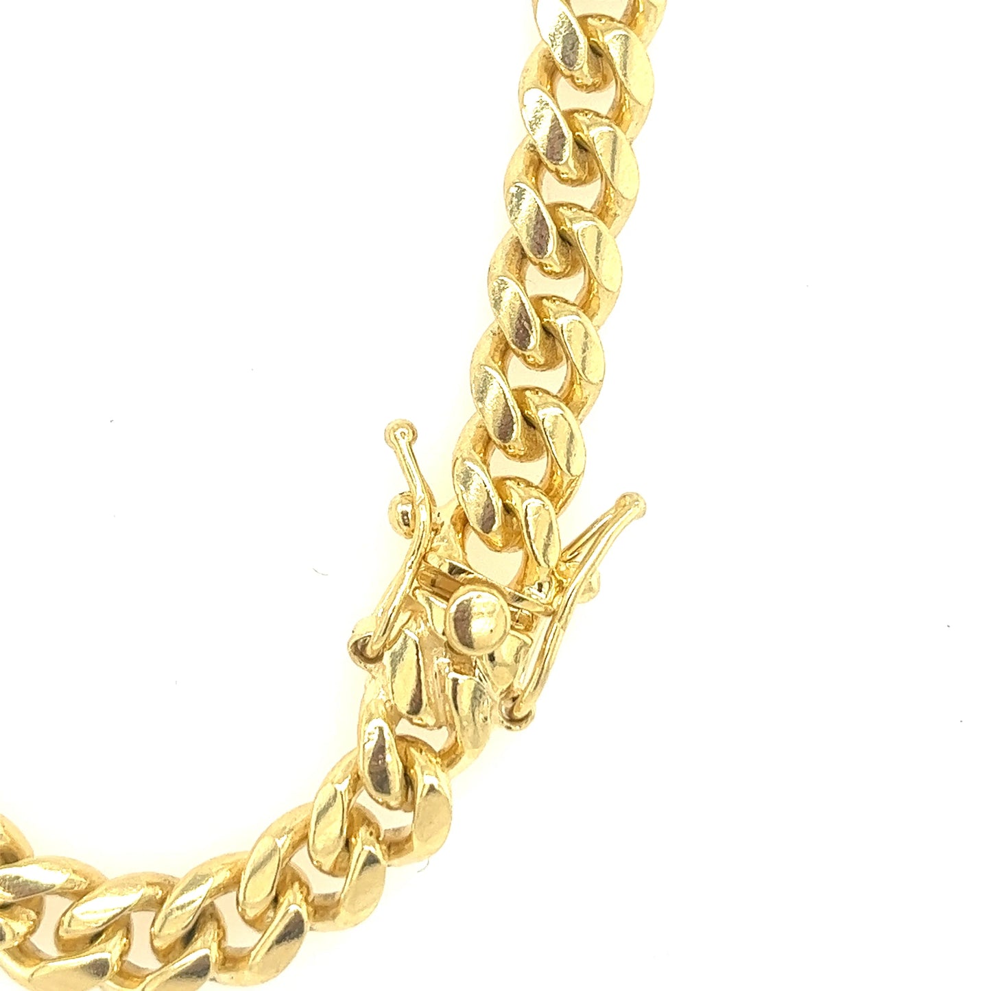 14k 7mm Miami Cuban w/ Box Lock (20''=75.0gr)