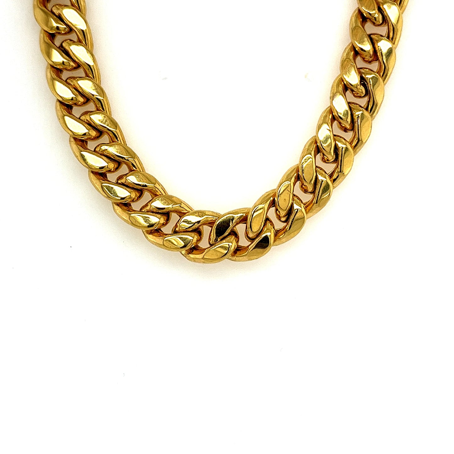 14k 9.3mm Hollow Miami Cuban (20''=45.3gr)