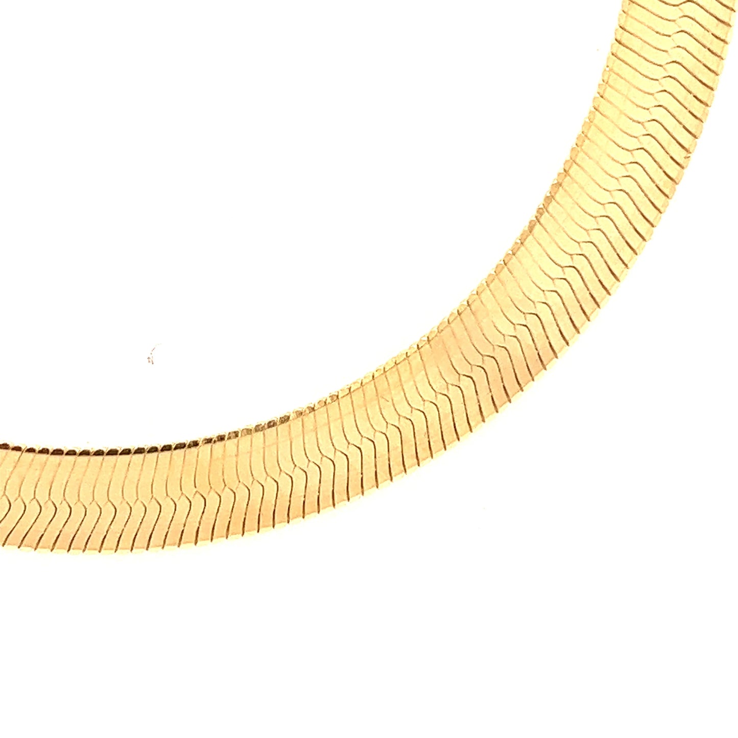 14k Herringbone Chain 5.3mm (20''=8.6gr)