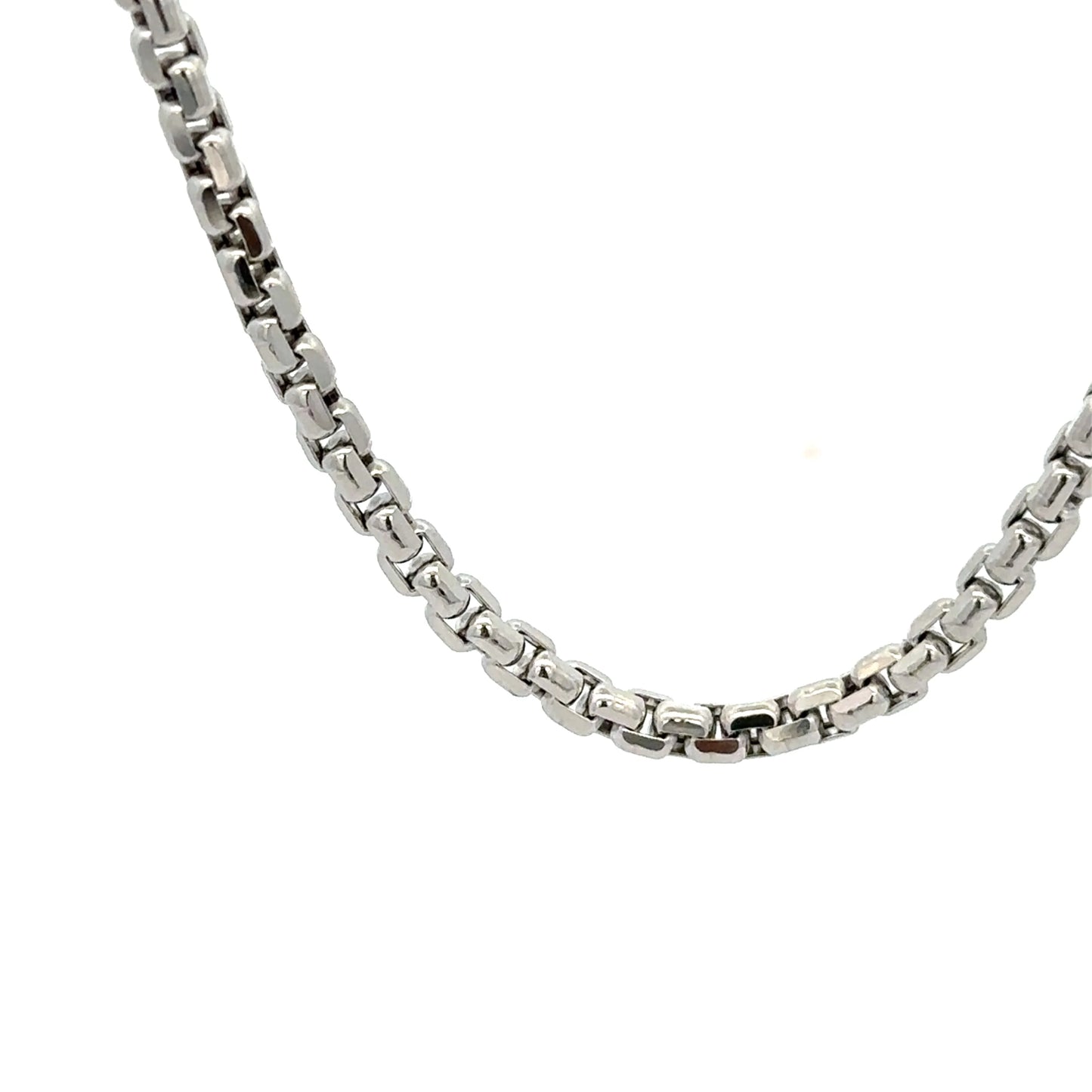 14k WG Hollow Round Box 2.5mm (20''=5.9gr)