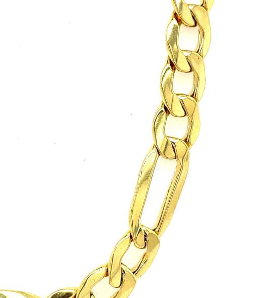 14k 10mm Hollow Figaro (20''=36.8gr)