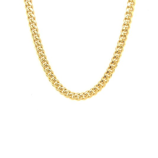 18k 4.3mm Miami Cuban (20''=33.3gr)