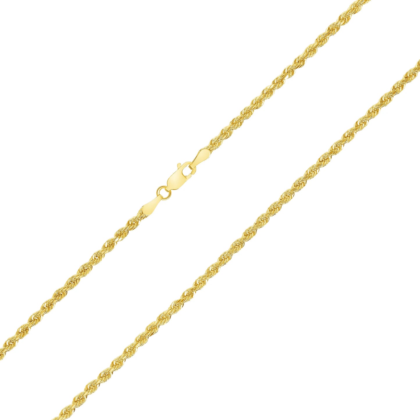 14k 2mm Hollow Rope DC (20''=2.87gr)