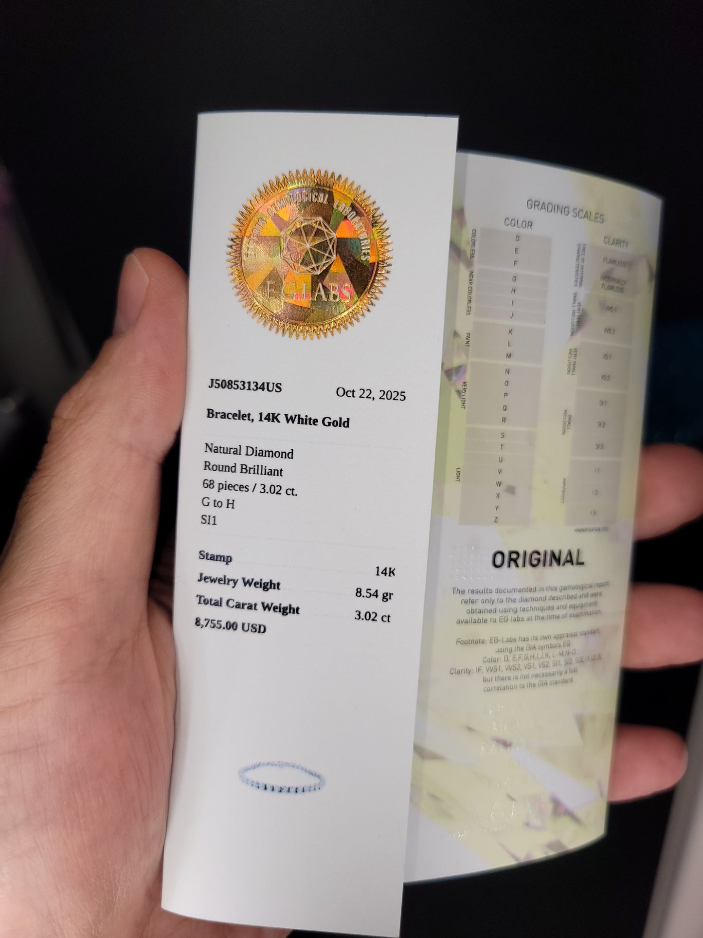 [Bracelet] Timeless Opulence Tennis Bracelet 14k (White & Yellow Gold)