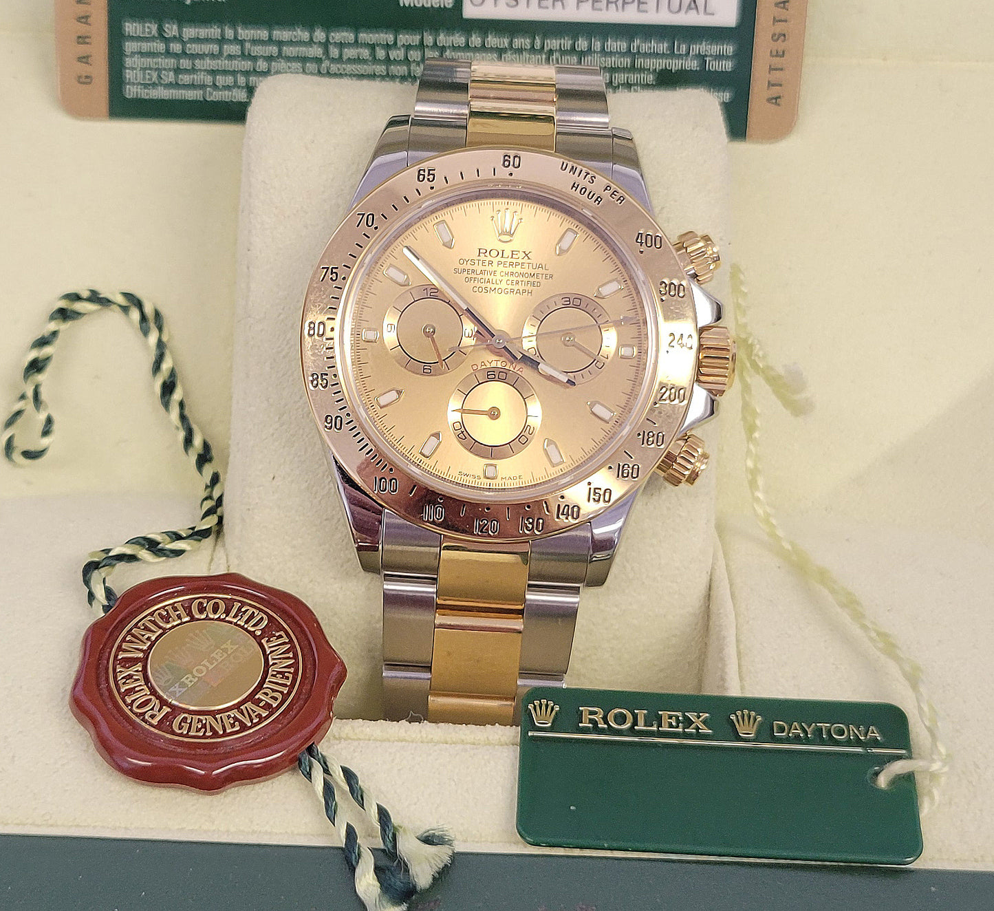 [Rolex] Daytona cosmograph two tone