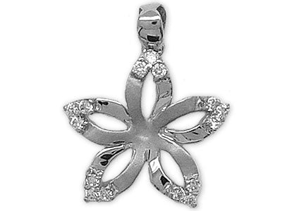 [Pendant] NTC-224 14K Plumeria Pendant (3 Colors)