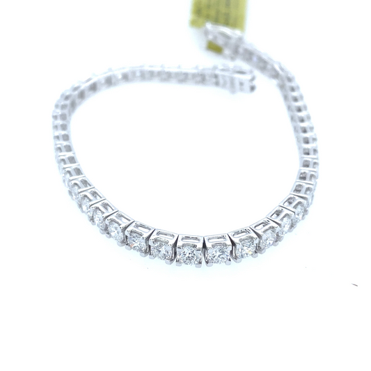 [Bracelet] Round Diamond Tennis Bracelet 14k WG