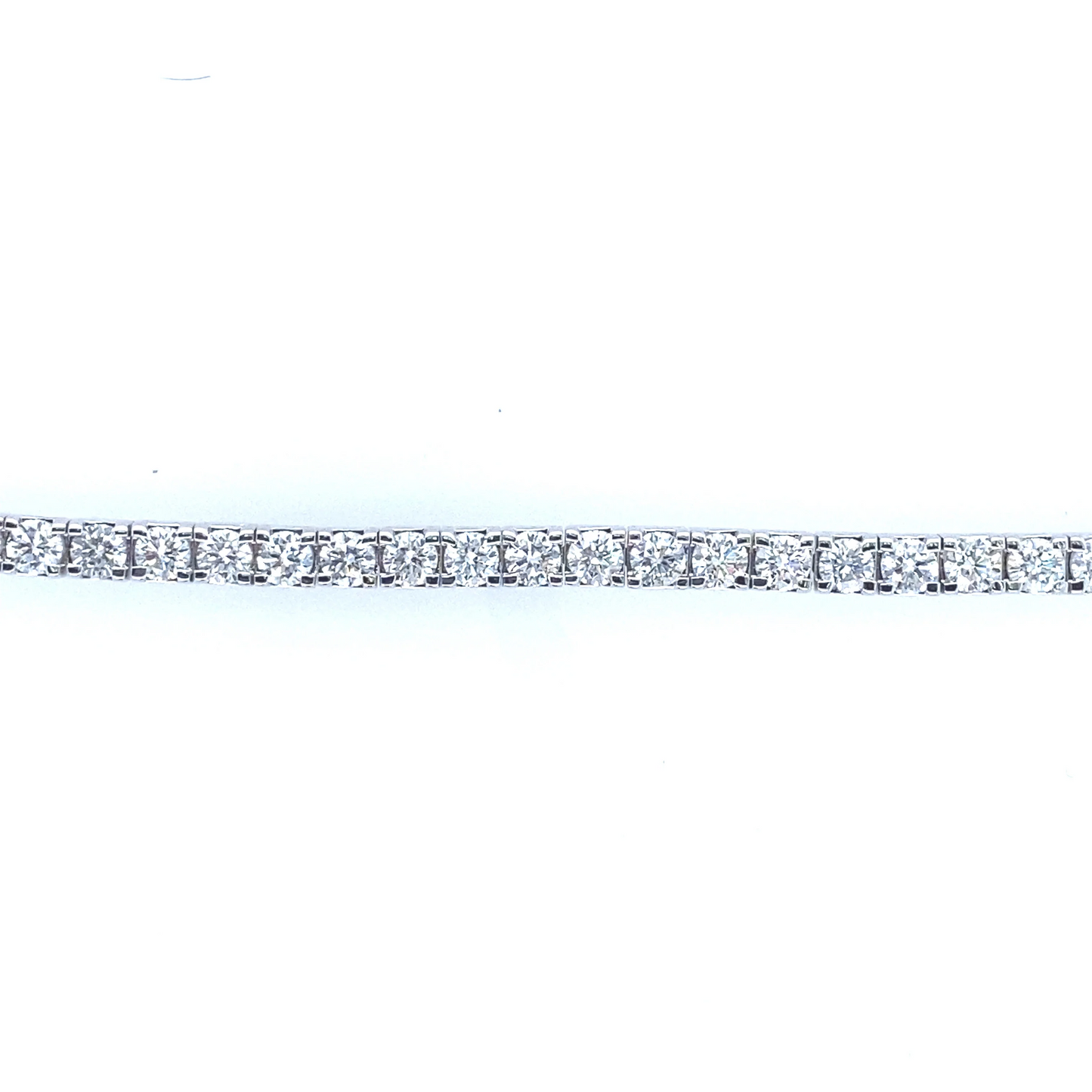 [Bracelet] Round Diamond Tennis Bracelet 14k WG