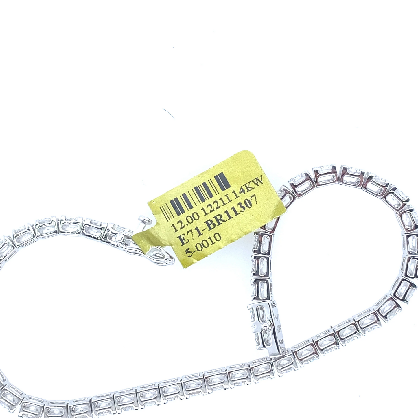 [Bracelet] Round Diamond Tennis Bracelet 14k WG