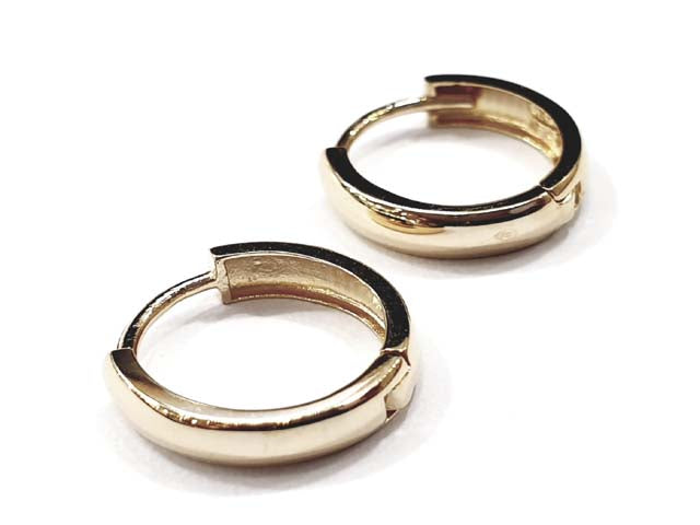[Earring] TC870 Simple Hoops (Small, Medium, Large)