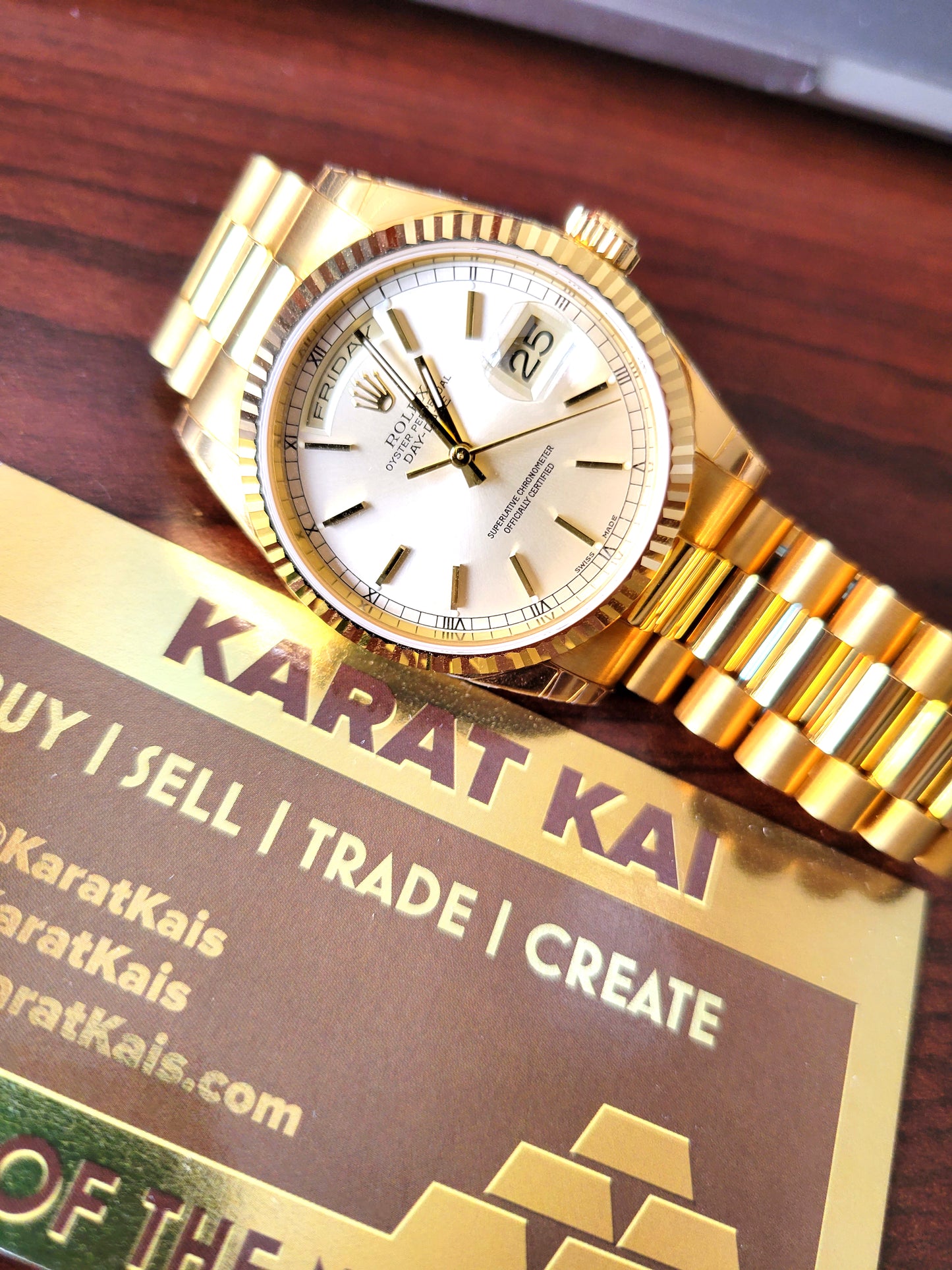 [Rolex] Oyster perpetual day-date (SOLD OUT)