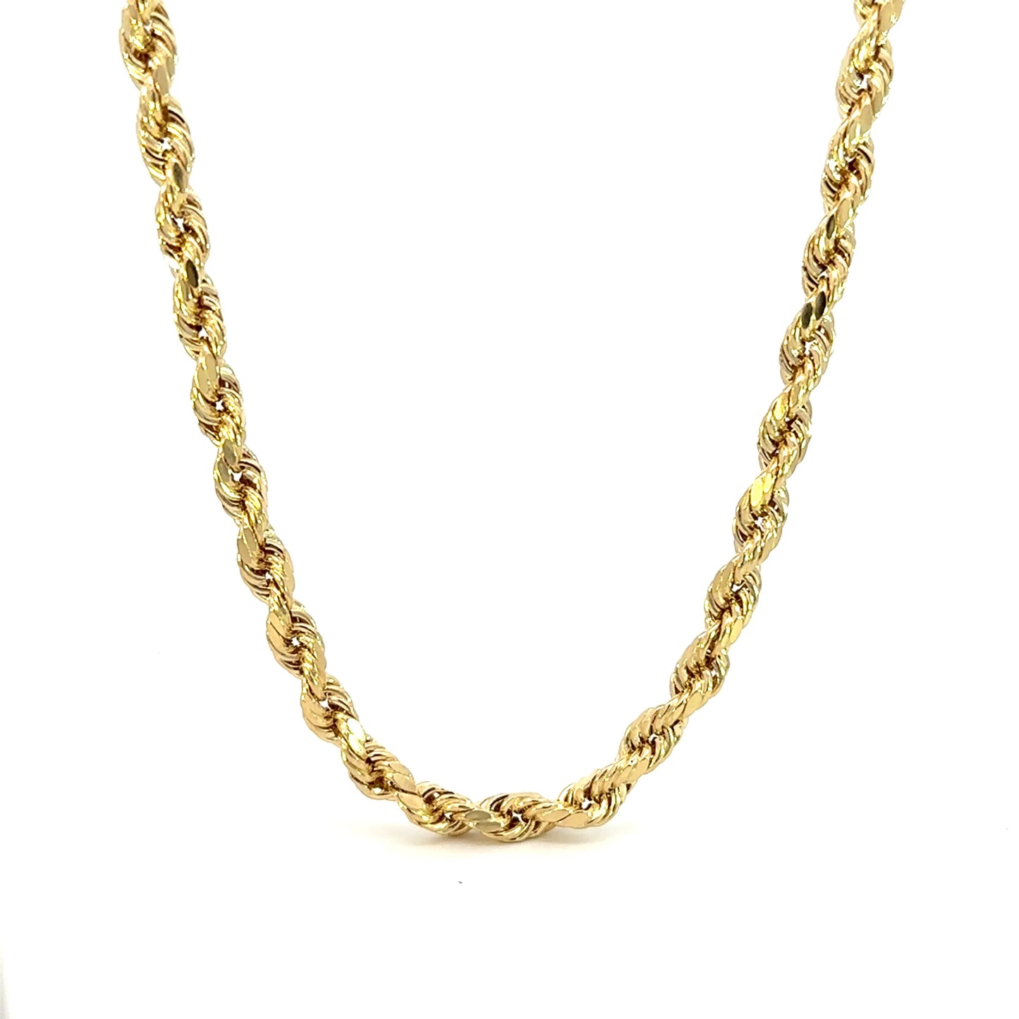 14k 5mm Hollow Rope DC (20''=10.2gr)